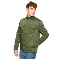 Olive - Front - Bewley & Ritch Mens Bainbridge Utility Jacket