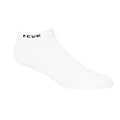 Grey-White-Black - Back - FCUK Mens Logo Trainer Socks (Pack of 7)