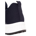 Navy - Side - Crosshatch Mens Kamran Trainers