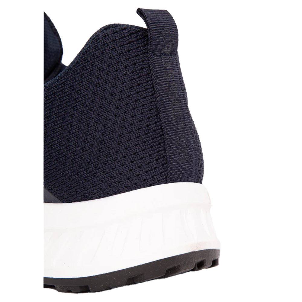 Navy - Side - Crosshatch Mens Kamran Trainers