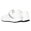 White - Back - Crosshatch Mens Kamran Trainers