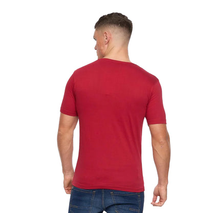 Blood Red - Back - Xplicit Mens Drunk Elf Christmas T-Shirt