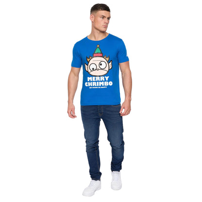 Deep Azure - Side - Xplicit Mens Drunk Elf Christmas T-Shirt