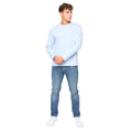 Light Blue - Side - Bewley & Ritch Mens Apsley Long-Sleeved T-Shirt