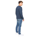 Navy - Back - Bewley & Ritch Mens Apsley Long-Sleeved T-Shirt