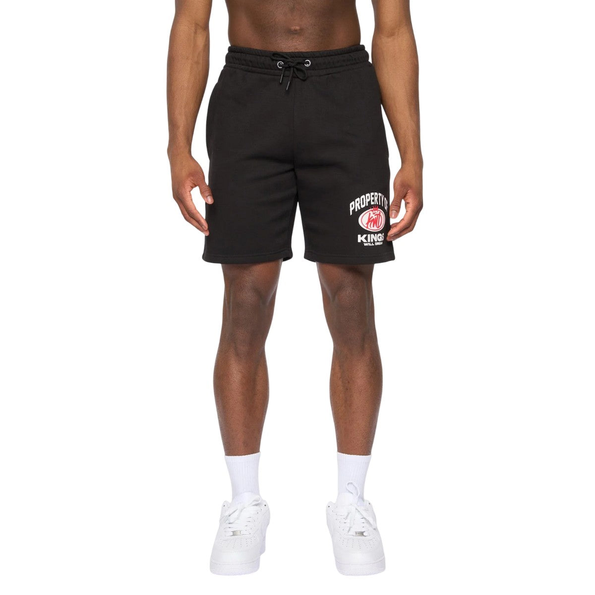 Black-White - Front - Kings Will Dream Mens Prop Shorts