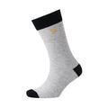 Black-Bottle Green-Light Grey - Side - Farah Mens Darby Socks (Pack of 3)