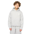 Grey Marl - Front - Kings Will Dream Boys Stanton Back Print Hoodie