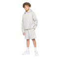 Grey Marl - Side - Kings Will Dream Boys Stanton Back Print Hoodie
