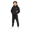Black - Front - Kings Will Dream Boys Techy Taped Tracksuit