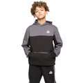 Black - Front - Kings Will Dream Boys Techy Tracksuit