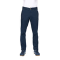 Navy - Front - Bewley & Ritch Mens Newland Slim Chinos