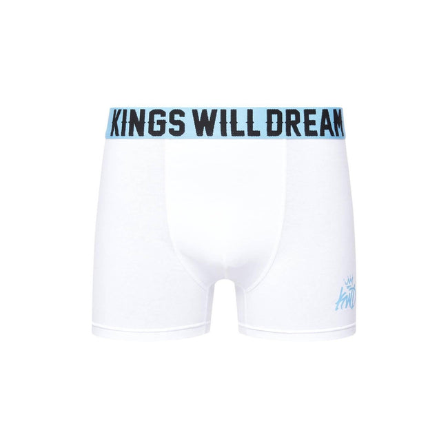 Multicoloured - Back - Kings Will Dream Mens Kingcore Boxer Shorts (Pack of 5)