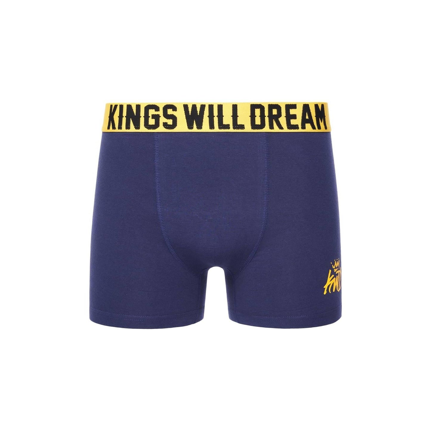 Multicoloured - Side - Kings Will Dream Mens Kingcore Boxer Shorts (Pack of 5)