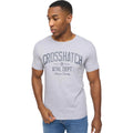 Multicoloured - Pack Shot - Crosshatch Mens Collegetheme Assorted Designs T-Shirt (Pack of 5)