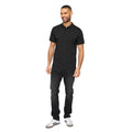 Black - Side - Bewley & Ritch Mens Domray Polo Shirt