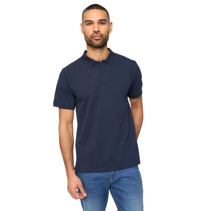 Navy - Front - Bewley & Ritch Mens Morwell Polo Shirt