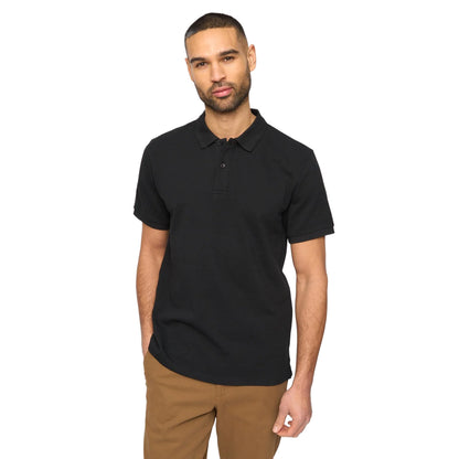 Black - Front - Bewley & Ritch Mens Morwell Polo Shirt