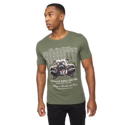 Thyme - Front - Crosshatch Mens Dogz T-Shirt
