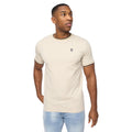 Light Stone - Front - Crosshatch Mens Shellworth T-Shirt