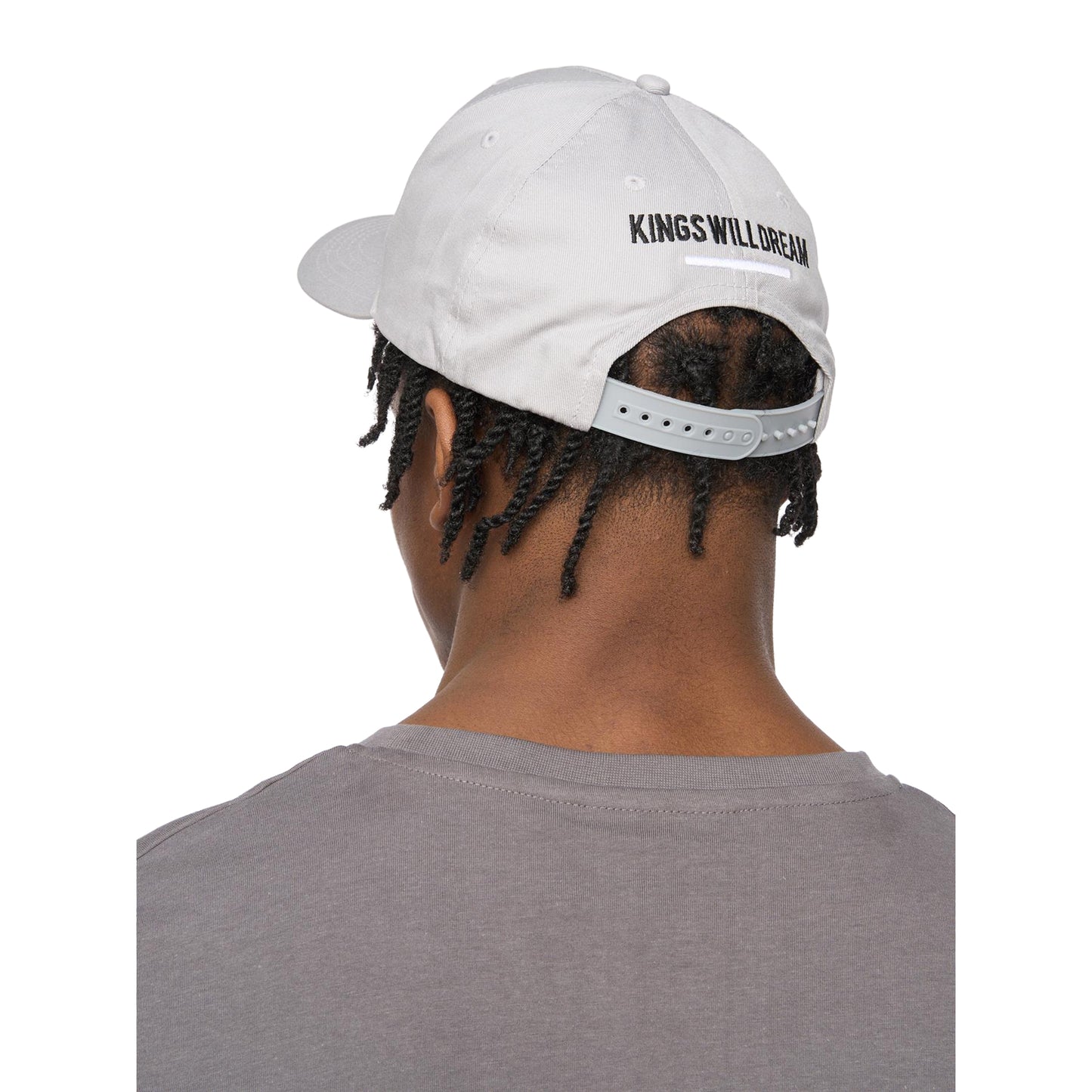 Ash Grey - Back - Kings Will Dream Mens Tagged Baseball Cap