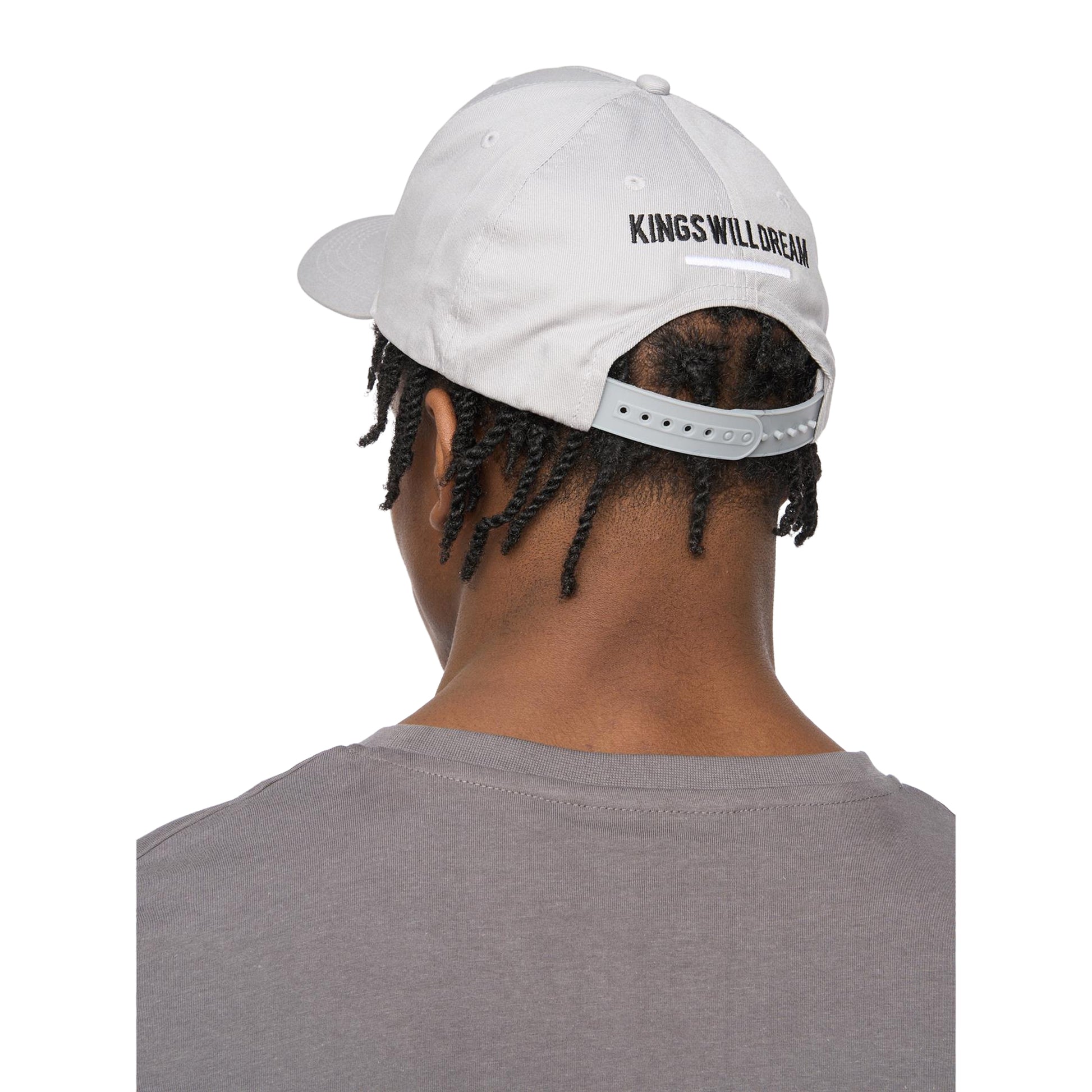 Ash Grey - Back - Kings Will Dream Mens Tagged Baseball Cap