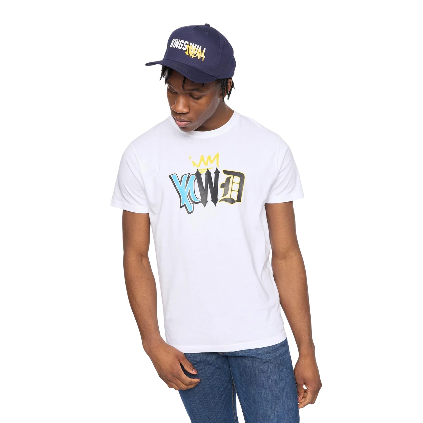 Navy - Side - Kings Will Dream Mens Tagged Baseball Cap