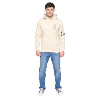 Light Sage - Side - Duck and Cover Mens Tremake Hoodie