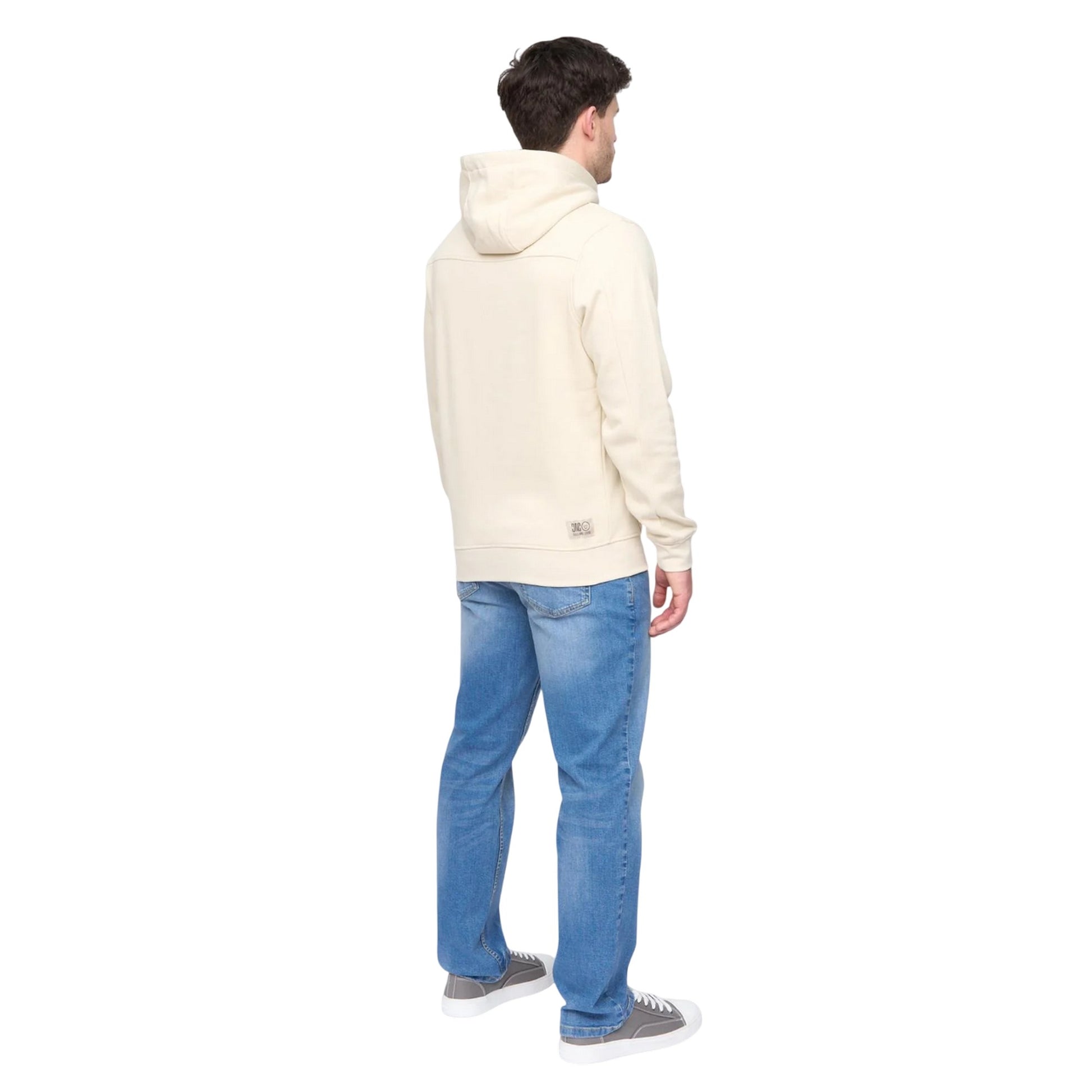 Light Sage - Back - Duck and Cover Mens Tremake Hoodie
