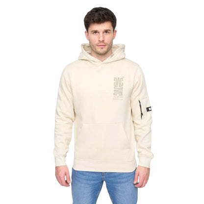 Light Sage - Front - Duck and Cover Mens Tremake Hoodie