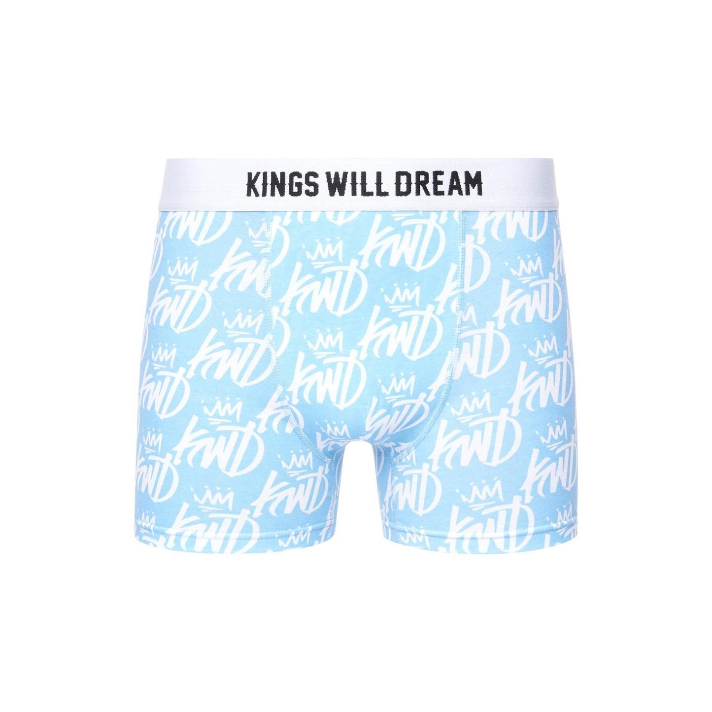 Multicoloured - Side - Kings Will Dream Mens Tagged Boxer Shorts (Pack of 5)