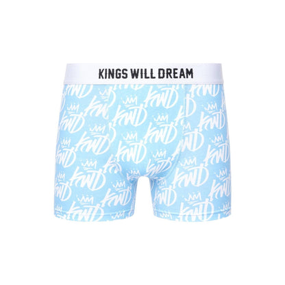 Multicoloured - Side - Kings Will Dream Mens Tagged Boxer Shorts (Pack of 5)