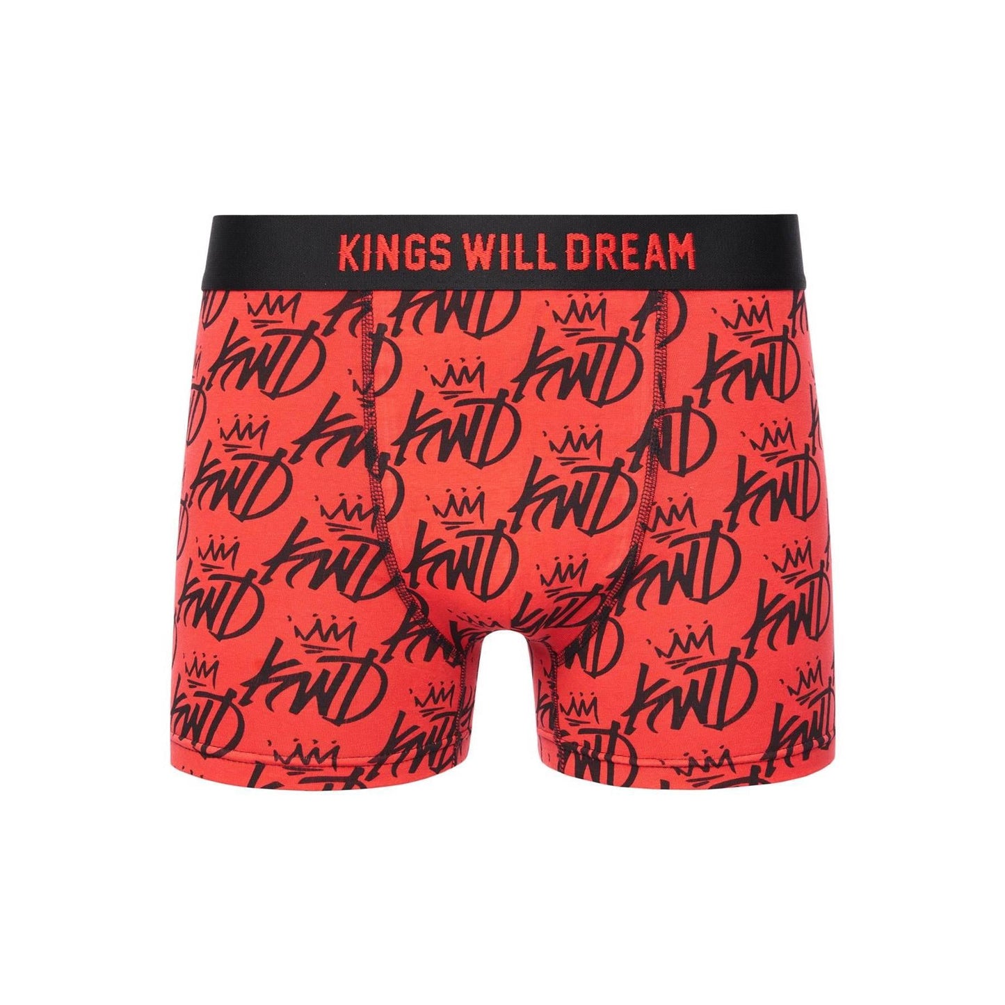 Multicoloured - Close up - Kings Will Dream Mens Tagged Boxer Shorts (Pack of 5)