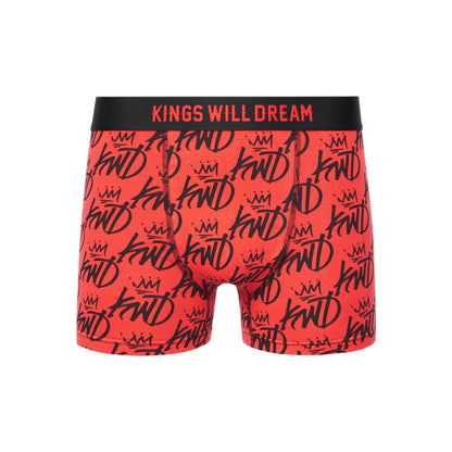 Multicoloured - Close up - Kings Will Dream Mens Tagged Boxer Shorts (Pack of 5)