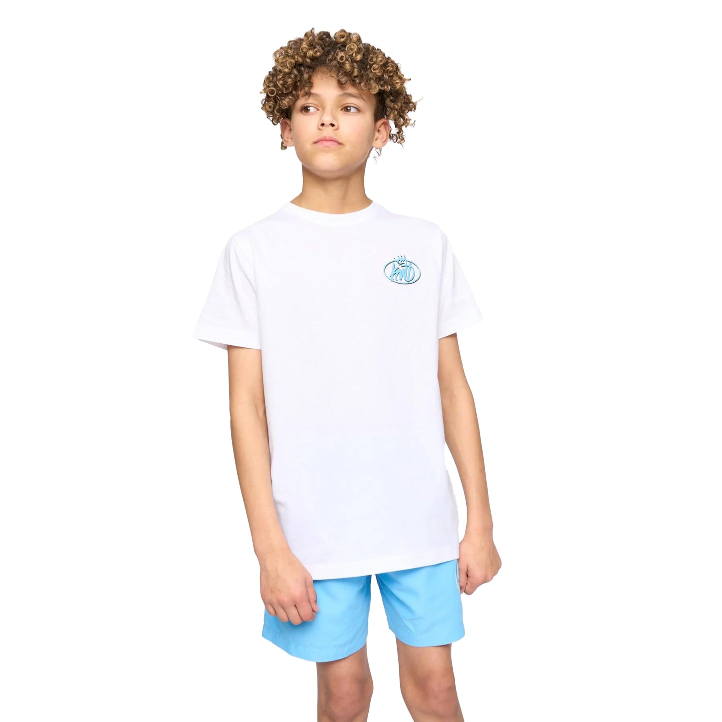 Sky Blue - Side - Kings Will Dream Boys Soap Swim Shorts