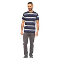 Navy - Side - Bewley & Ritch Mens Sherston T-Shirt
