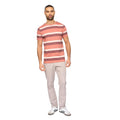 Pink - Side - Bewley & Ritch Mens Sherston T-Shirt
