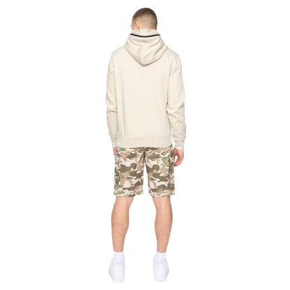 Light Stone - Back - Crosshatch Mens Camtort Hoodie