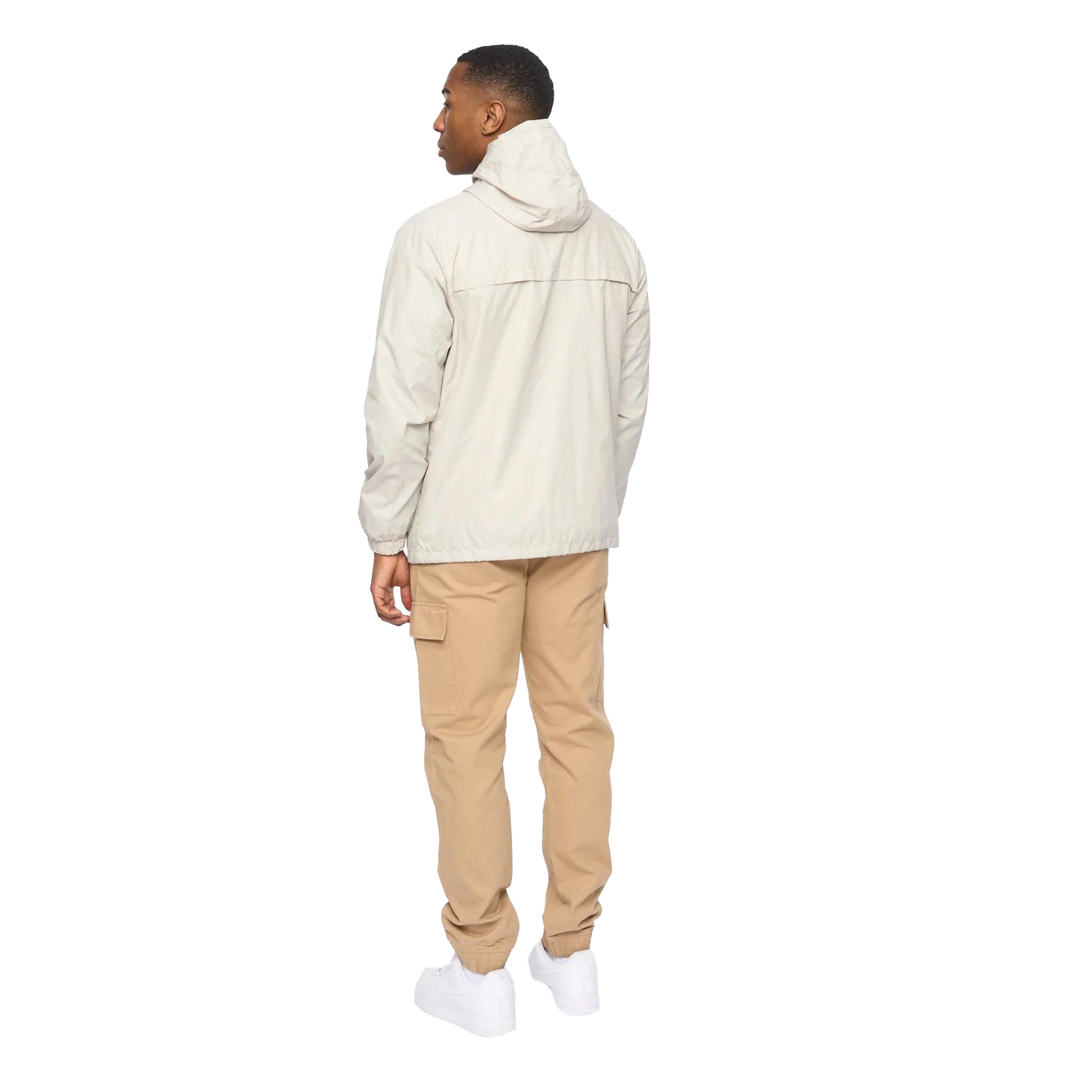 Light Stone - Back - Crosshatch Mens Utilate Jacket