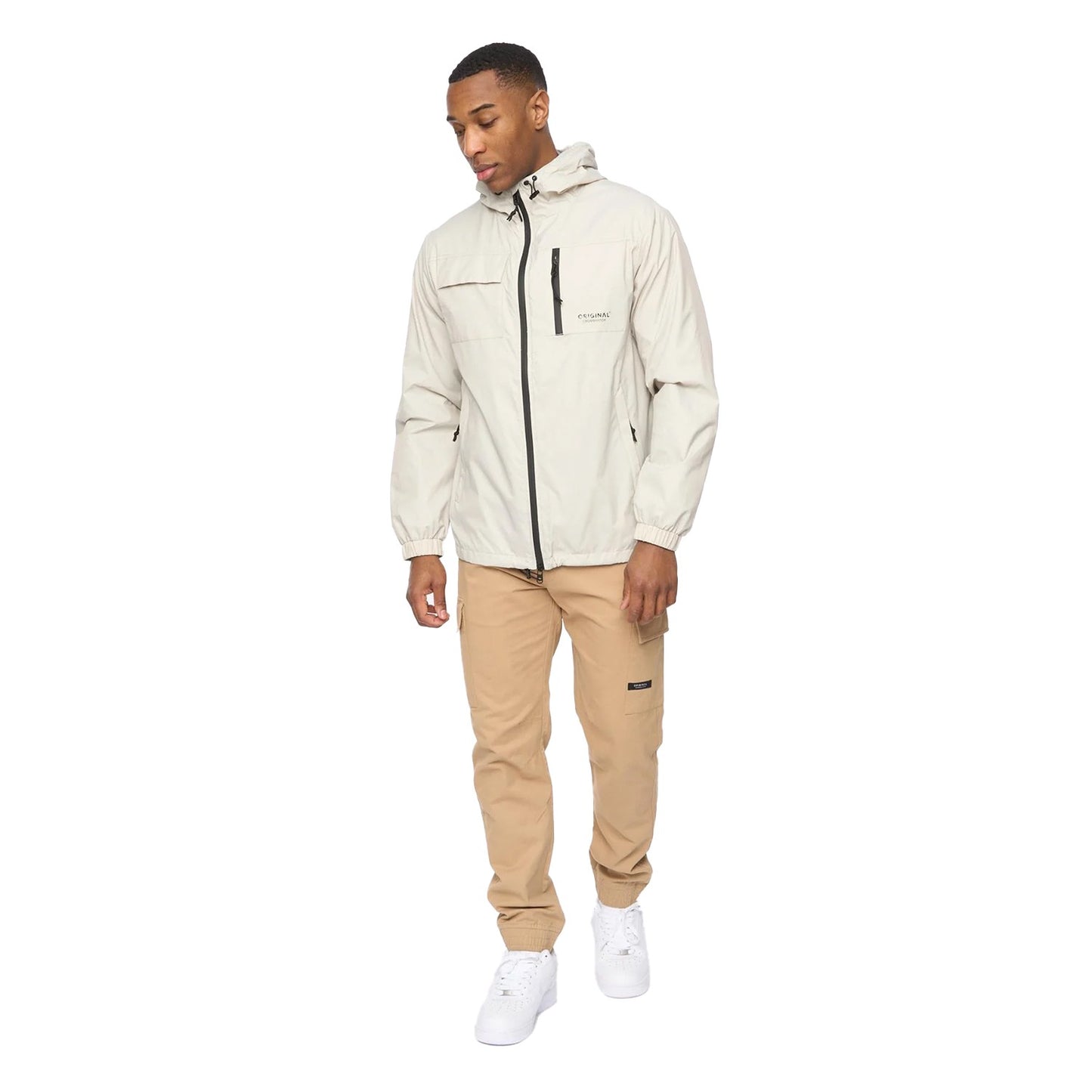 Light Stone - Pack Shot - Crosshatch Mens Utilate Jacket