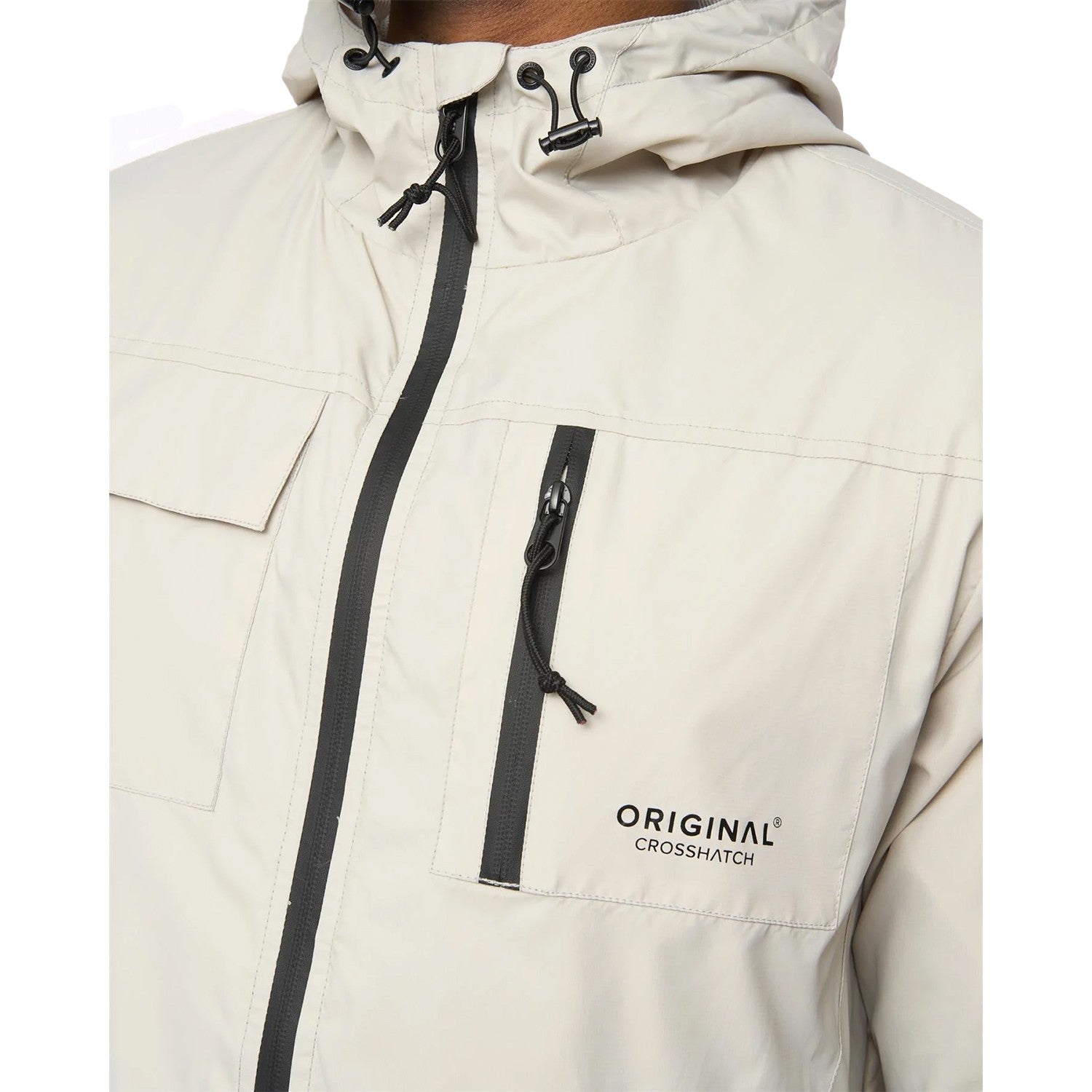Light Stone - Side - Crosshatch Mens Utilate Jacket