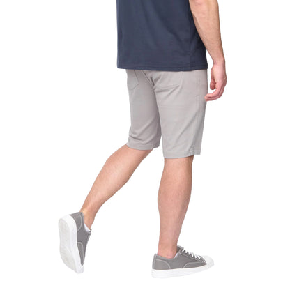 Grey - Back - Duck and Cover Mens Franztown Shorts