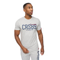 Grey Marl - Front - Crosshatch Mens Ellsworth T-Shirt