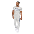 Grey Marl - Side - Crosshatch Mens Ellsworth T-Shirt