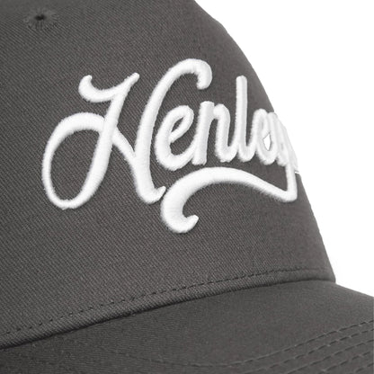 Charcoal - Side - Henleys Mens Scripthen Cap