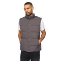 Dark Grey - Front - Bewley & Ritch Mens Stanten Puffer Gilet