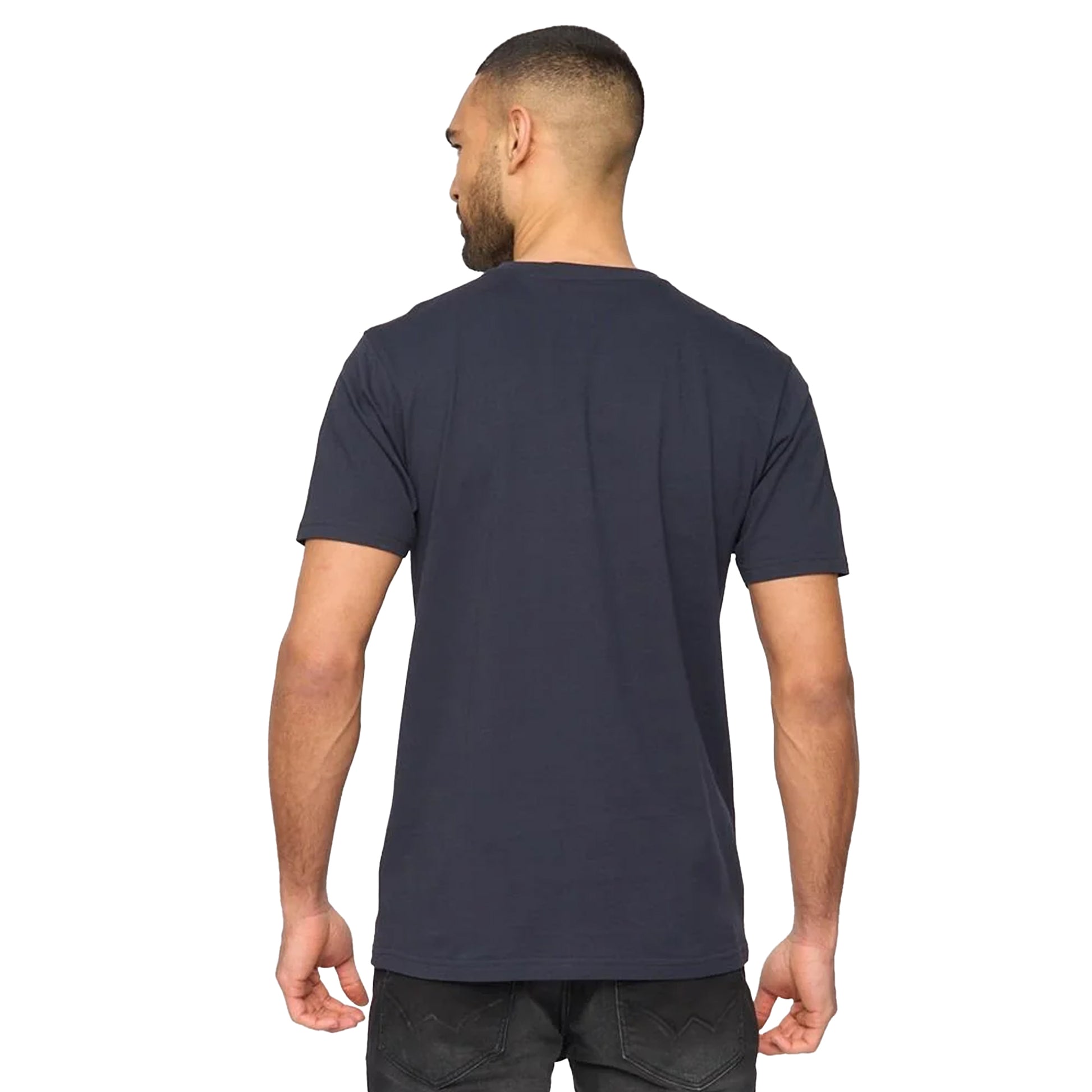 Navy - Back - Bewley & Ritch Mens Nuford T-Shirt