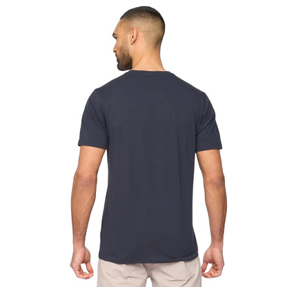 Navy - Back - Bewley & Ritch Mens Yardley T-Shirt