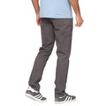 Charcoal - Back - Bewley & Ritch Mens Stokland Regular Chinos