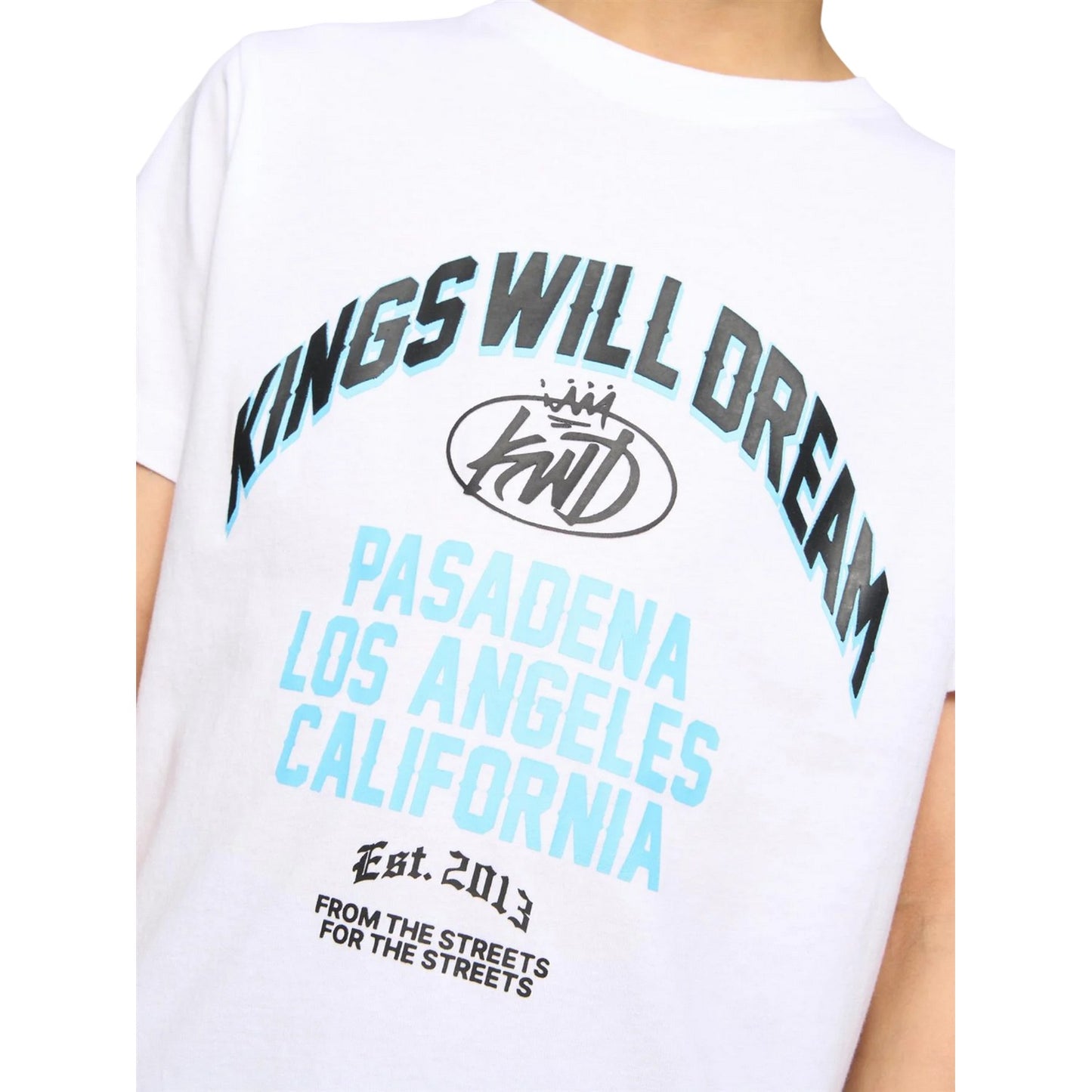 White - Side - Kings Will Dream Boys Pasadena T-Shirt